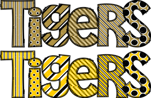 Tigers Mixed Letters