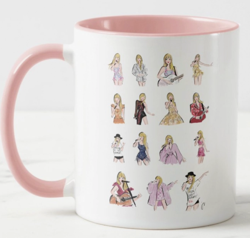 Taylor Swift Eras Tour Outfits Coffee Mug