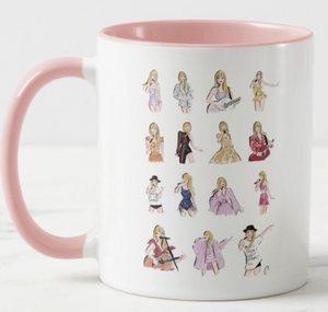 Taylor Swift Eras Tour Outfits Coffee Mug
