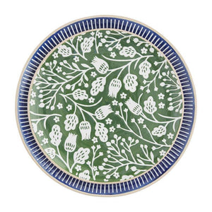 Indigo Platter Set