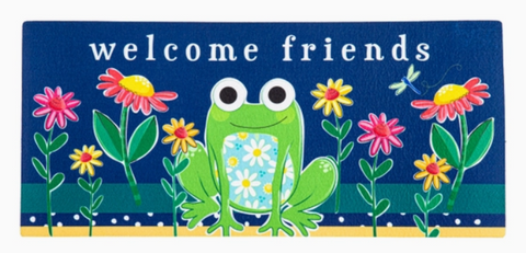 Welcome Friends Frog Sassafras Switch Mat