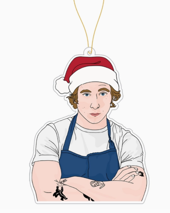 Yes, Chef White Acrylic Ornament