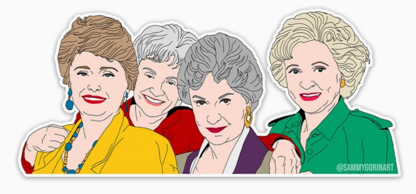 Golden Girls Sticker