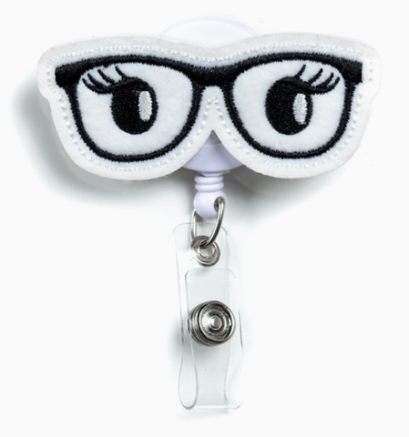 Eye Glasses | Optometrist Badge Reel Holder