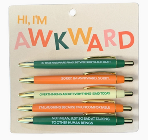 Awkward Pen Set