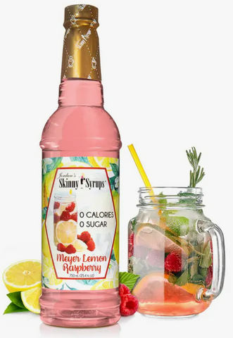 Sugar Free Meyer Lemon Raspberry Syrup