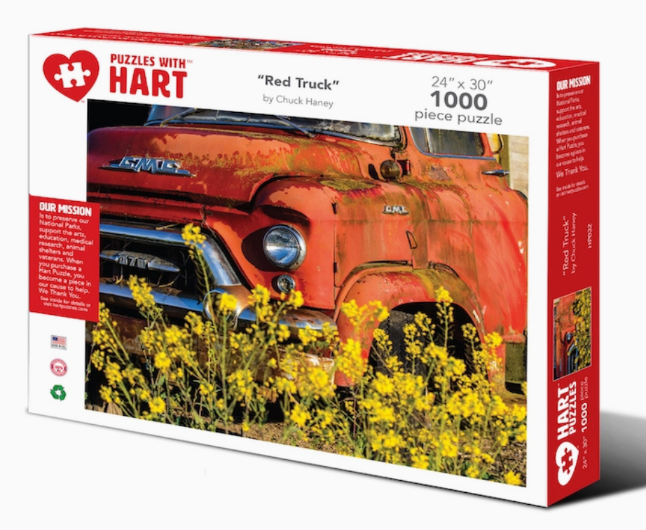 Red Truck Puzzle by Chuck Haney