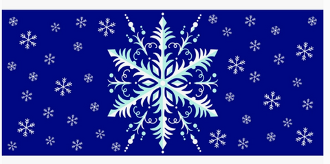 Snowflake Sassafras Mat