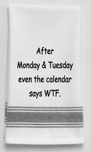 After Monday & Tuesday, even the calendar says WTF.