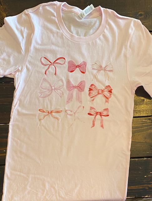 Coquette Bows Short Sleeve T-Shirt