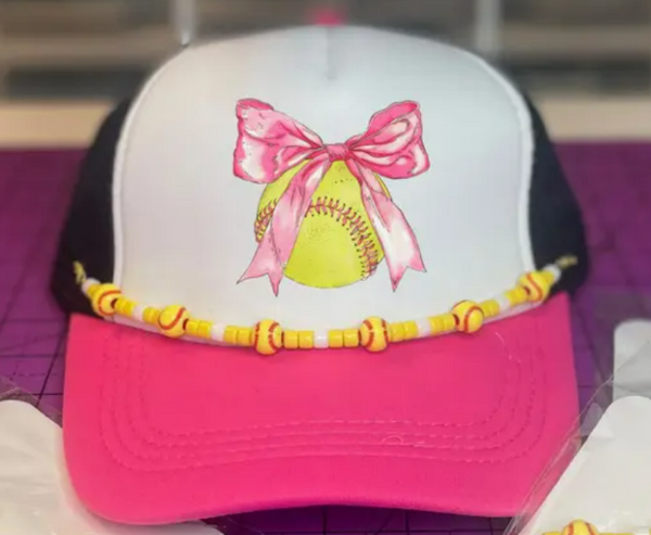 Softball Trucker Hat Chain