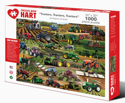 Tractors Puzzle by Steve Smith