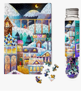 Alpine Village Holiday Mini Puzzle