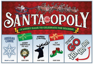 Santa-Opoly Board Game