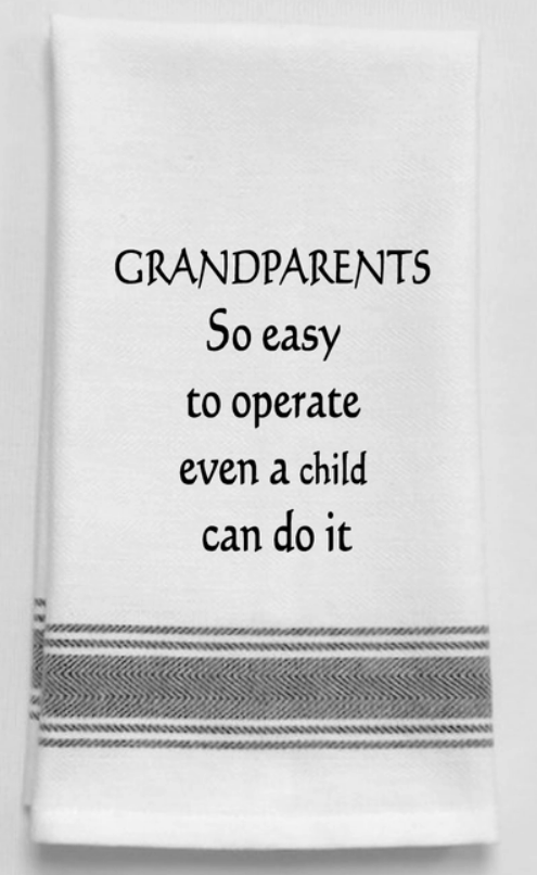 Grandparents ”So easy to operate even a child...