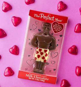 The Perfect Man Decorated Milk Chocolate