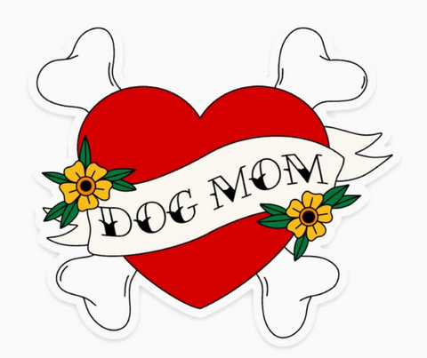 Dog Mom Sticker