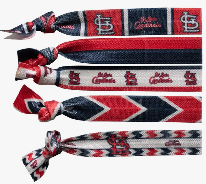 MLB St. Louis Cardinals Knotted Hair Tie