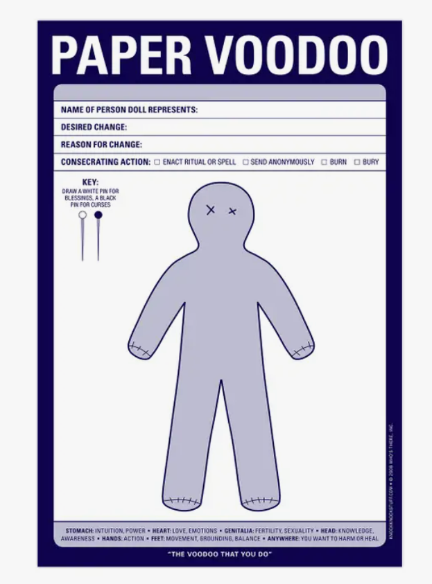 Paper Voodoo Pad