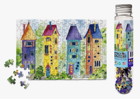 Gnome Homes Mini Jigsaw Puzzle