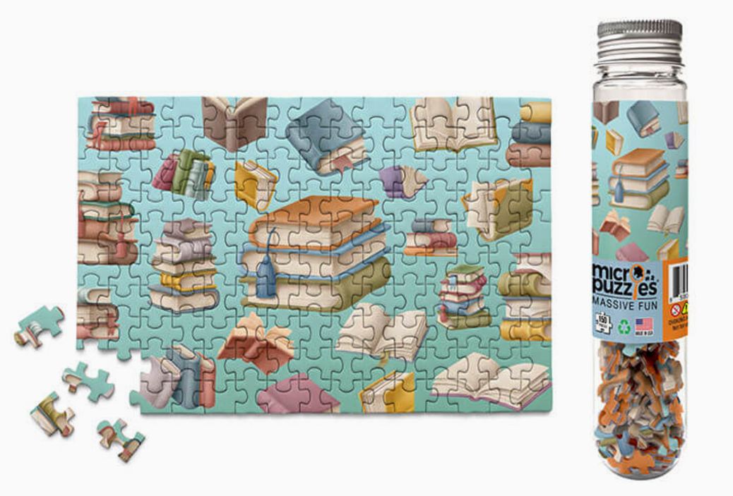 Book Collage Micro Puzzle