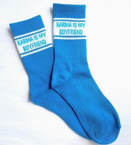 "Karma is My Boyfriend" Socks