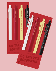 Go Taylor's Boyfriend Pen Set