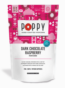 Dark Chocolate Raspberry Popcorn