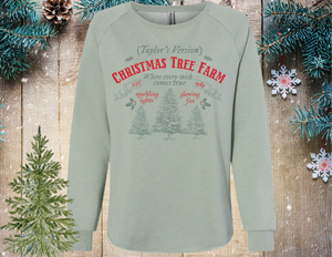 Christmas Tree Farm Taylor's Version Women's Sweatshirt