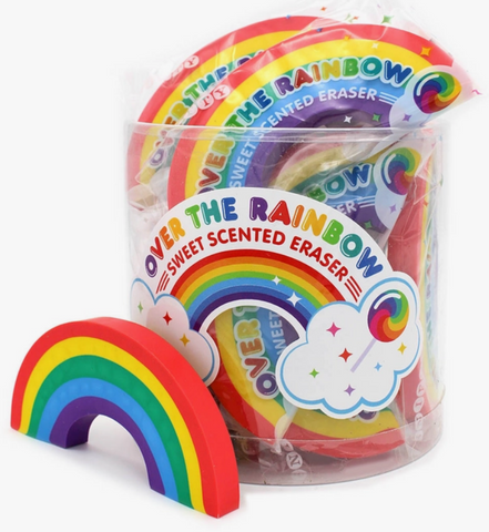 Over the Rainbow Sweet Scented Erasers