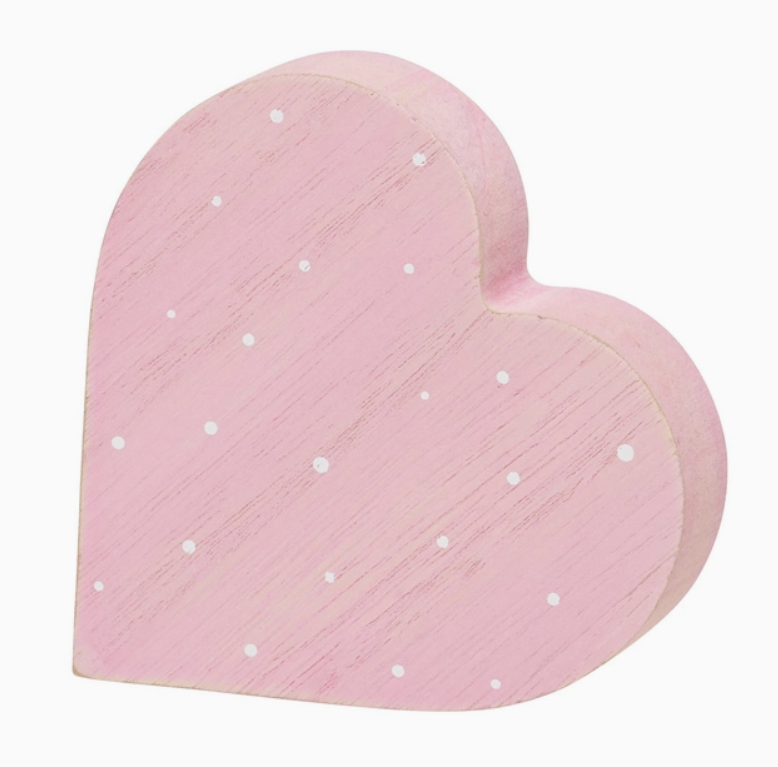 Pink Dotted Heart