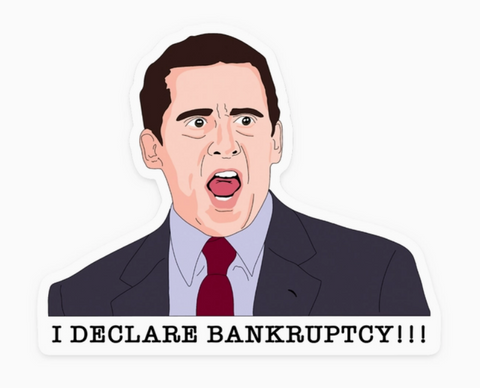 Bankruptcy Sticker