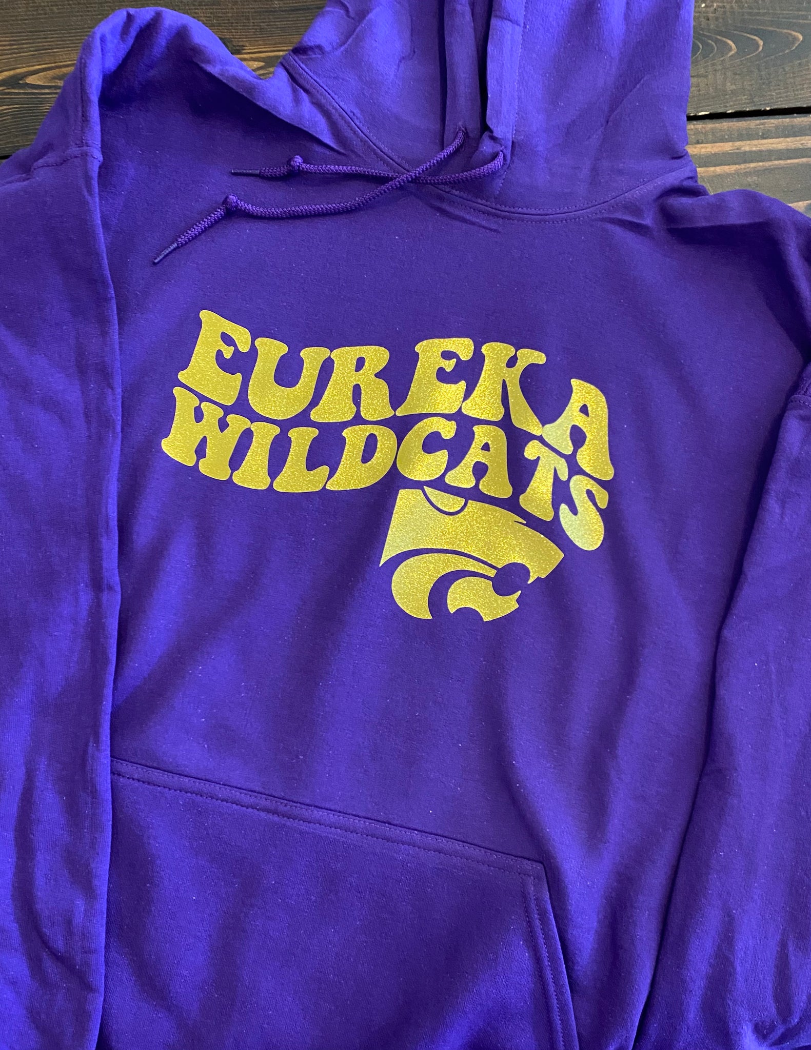 Eureka Wildcats Sparkle Hoodie