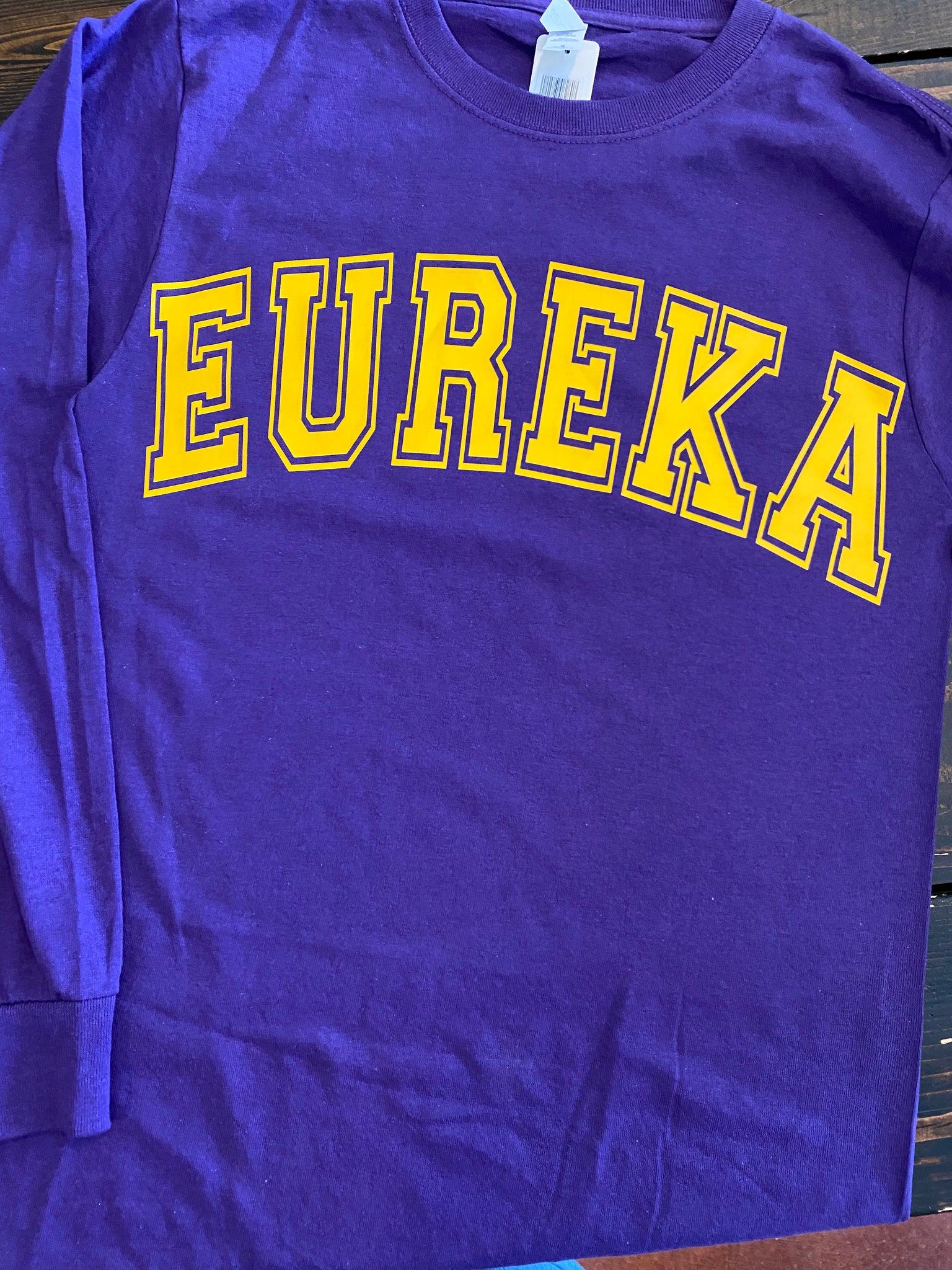 EUREKA Long Sleeve Purple Shirt