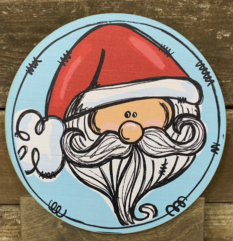 Santa Topper