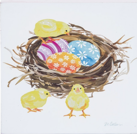 Easter Eggs & Nest Shelf Sitter