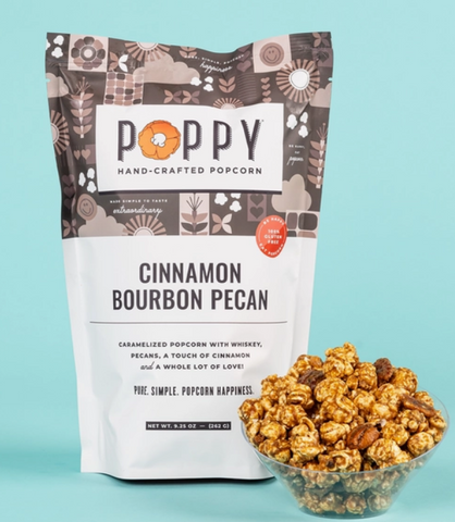 Cinnamon Bourbon Pecan Popcorn