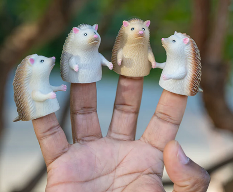 Finger Hedgehogs