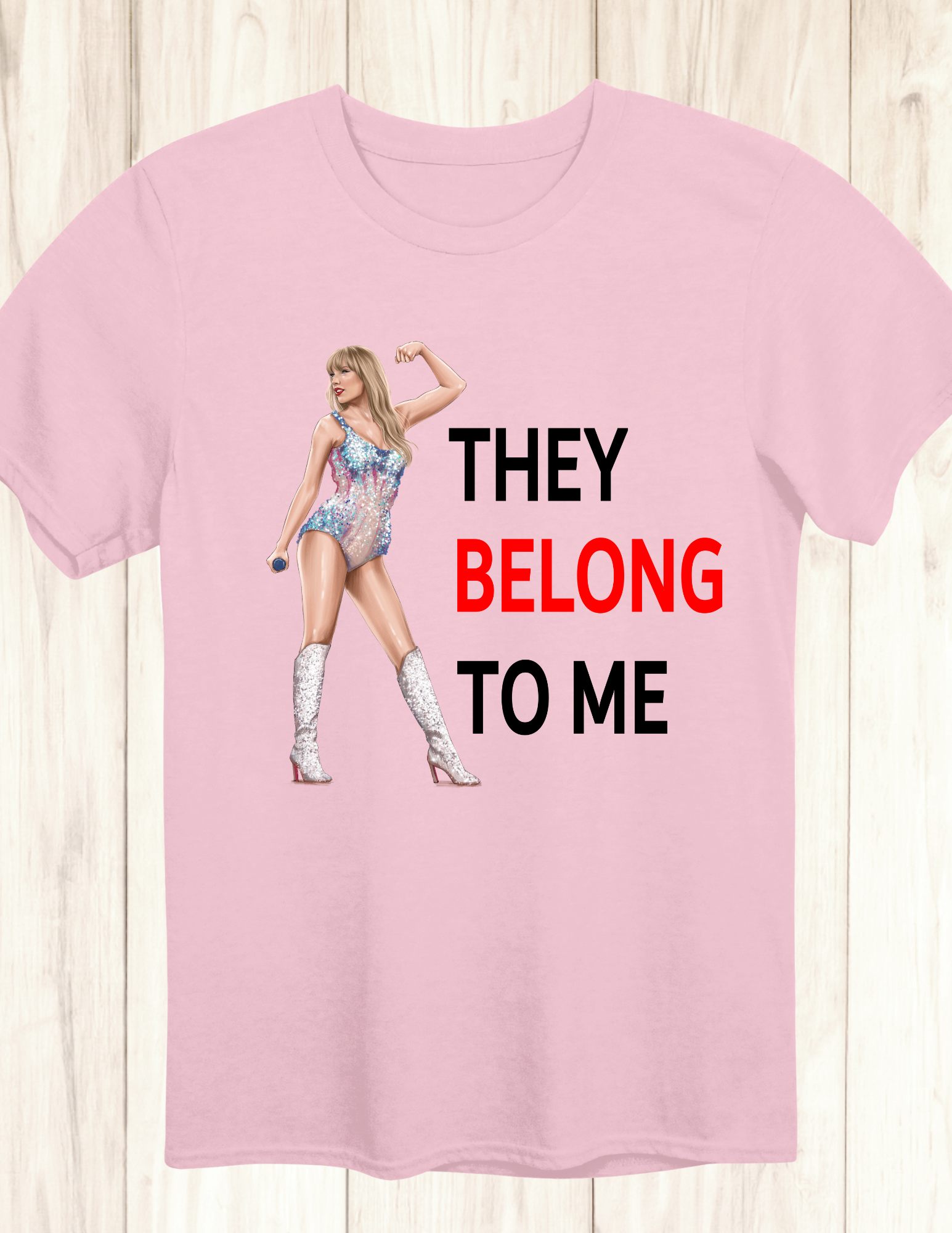 They Belong to Me Unisex Short Sleeve Shirt