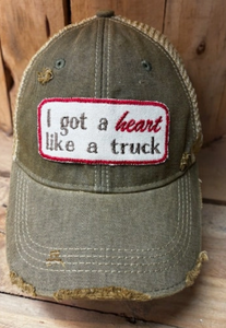 Heart Like a Truck Hat