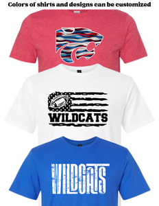 Red, White, or Blue Wildcat