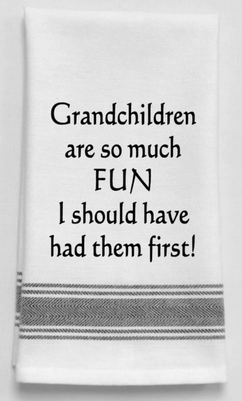 Grandchildren are so much fun I should have...