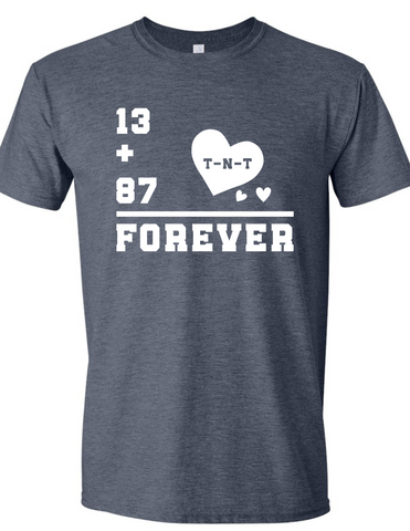 13 + 87 = Forever