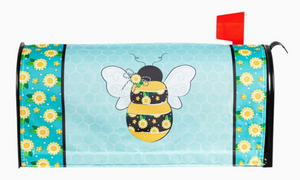 Home Sweet Home Bee Mailbox Cover