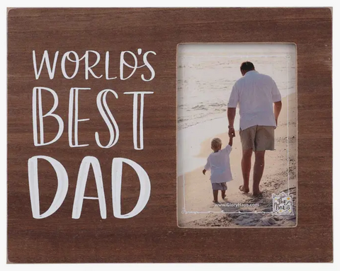 World's Best Dad Photo Frame