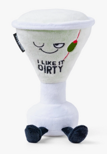 "I Like It Dirty" Novelty Plush Martini Gift