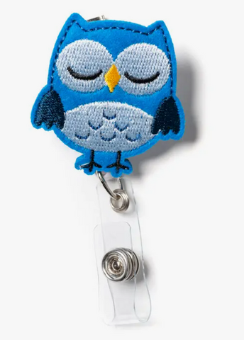Owl Badge Reel Holder