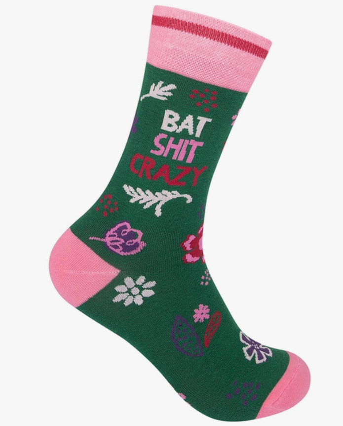 Bat Shit Crazy Socks