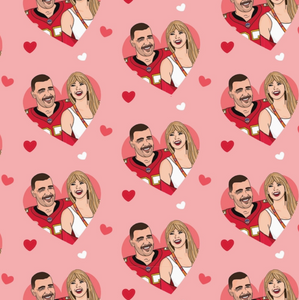 Taylor - Travis Love Valentine's Wrapping Paper