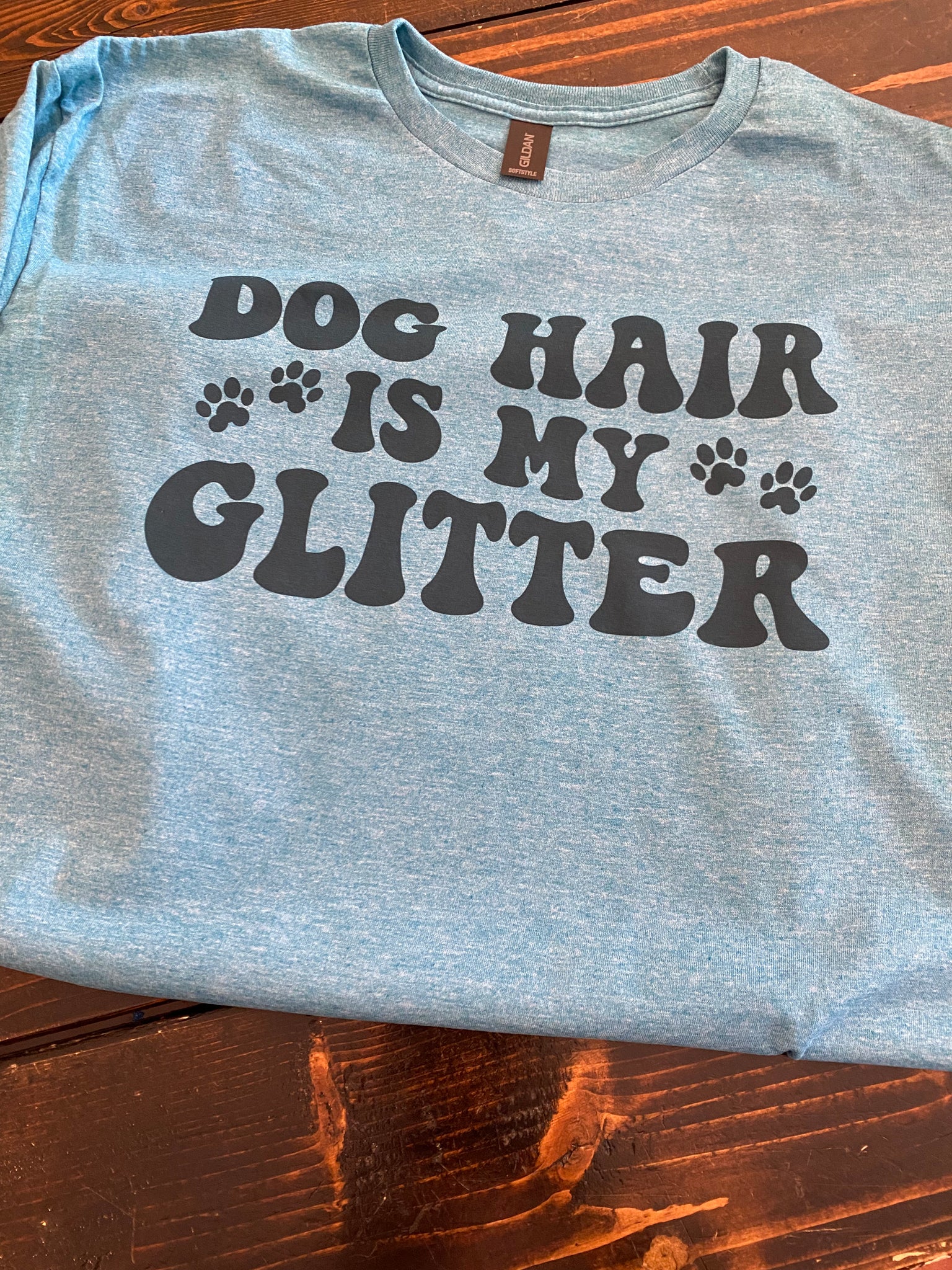 Dog Hair is My Glitter Short Sleeve Shirt